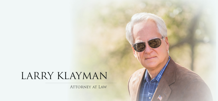 Larry Klayman, Attorney at Law