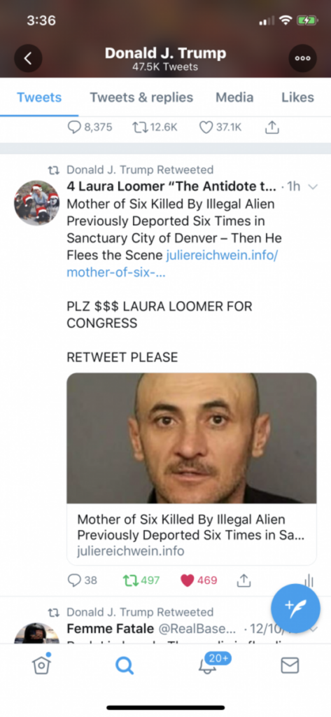 Klayman: See the Lawsuit Filed for Laura Loomer at www.LarryKlayman.com Against Rep. Rashida Tlaib for Assault and Battery!